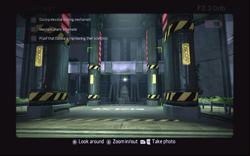 Make a photo of the four pillars in the room in which the decontamination process begins - Chapter 07 - Spidey to the Rescue - p. 2 - Collectibles inside buildings - The Amazing Spider-Man - Game Guide and Walkthrough