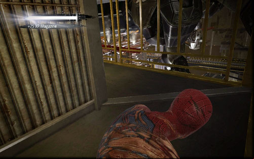 Go round them to find the fifth magazine - Chapter 10 - Spider-Man No More! - p. 1 - Collectibles inside buildings - The Amazing Spider-Man - Game Guide and Walkthrough
