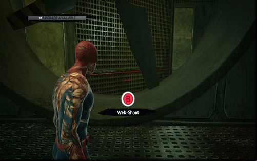 It will lead you to a turbine which you need to stop and cross to the other side - Chapter 12 - Where Crawls the Lizard? - Collectibles inside buildings - The Amazing Spider-Man - Game Guide and Walkthrough