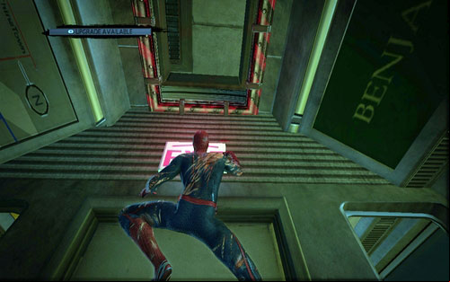 Move on through the demolished subway car and you will reach a hole in the ceiling with a narrow tunnel behind it - St. Gabriel's Bank - Collectibles inside buildings - The Amazing Spider-Man - Game Guide and Walkthrough