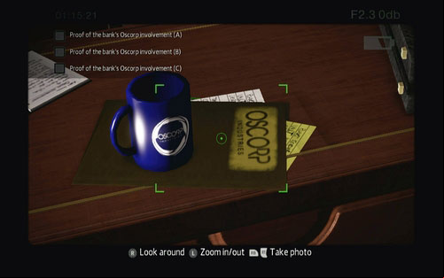 The target of your photo are the documents on his desk - St. Gabriel's Bank - Collectibles inside buildings - The Amazing Spider-Man - Game Guide and Walkthrough