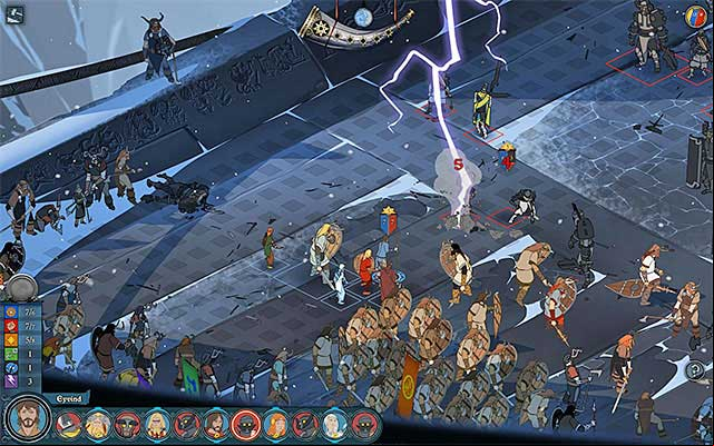 Main Eyvinds attack can weaken few monsters at once - Einartoft | Chapter 4 - Chapter 4 - The Banner Saga Game Guide