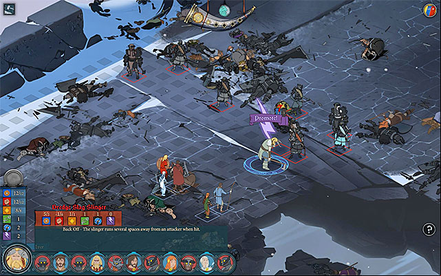 The last, third fight with participation of Iver - Einartoft | Chapter 5 - Chapter 5 - The Banner Saga Game Guide