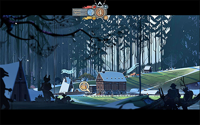 Village view - Skogr | Chapter 2 - Chapter 2 - The Banner Saga Game Guide