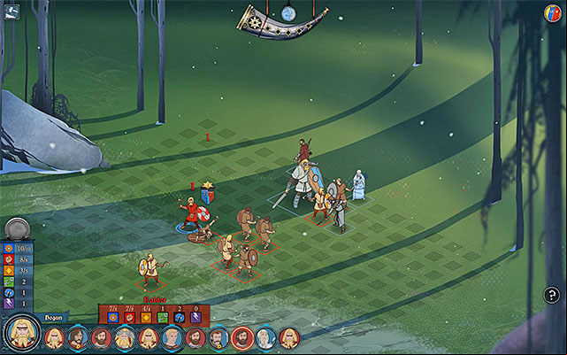 Bloody Flail attack allows you to hit several times in one turn - Journey to Frostvellr | Chapter 2 - Chapter 2 - The Banner Saga Game Guide