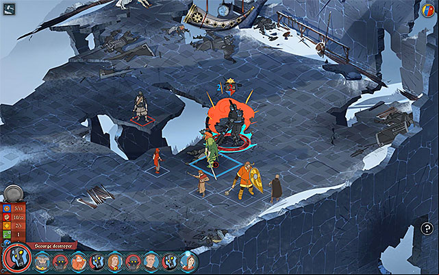 Take care of weaker team - Ridgehorn | Chapter 3 - Chapter 3 - The Banner Saga Game Guide