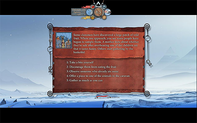 Do not lose the opportunity to get some supplies - Journey to Wyrmtoe | Chapter 4 - Chapter 4 - The Banner Saga Game Guide