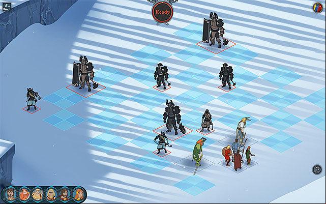 Each one of the fights is going to be quite demanding. - Journey to Sigrholm | Chapter 6 - Chapter 6 - The Banner Saga Game Guide
