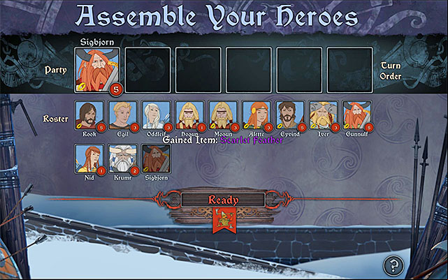 After several days, the caravan will reach a village called Reynivik and it will turn out that it has been seized by monsters - Journey to Boersgard | Chapter 6 - Chapter 6 - The Banner Saga Game Guide