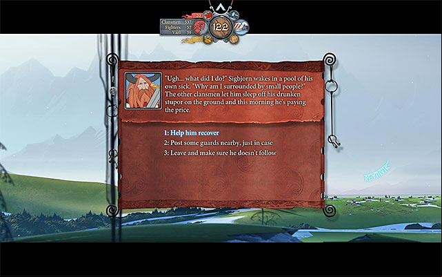 In return for the your help Sigbjorn will give you a valuable artifact - Journey to Boersgard | Chapter 6 - Chapter 6 - The Banner Saga Game Guide