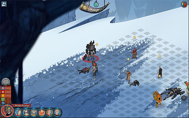 Use the horn when you really need willpower. - Using willpower | Combat - Combat - The Banner Saga Game Guide