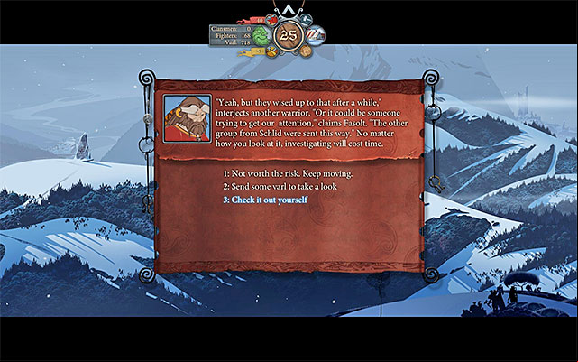 Read the description, dont pick random options - Additional events | Caravan - Caravan - The Banner Saga Game Guide