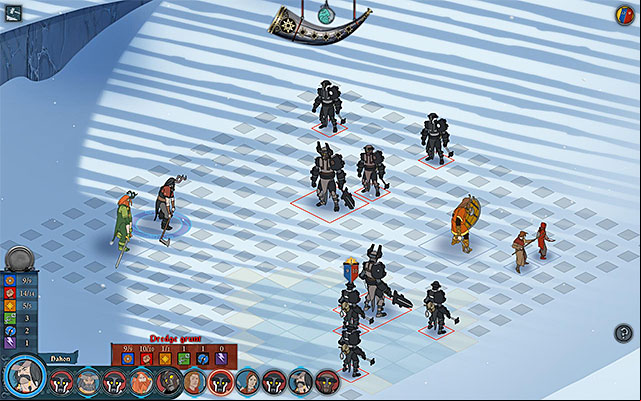 Depending on the previously made choice, youll have to fight with larger or smaller group of monsters - Journey to Ridgehorn | Chapter 3 - Chapter 3 - The Banner Saga Game Guide