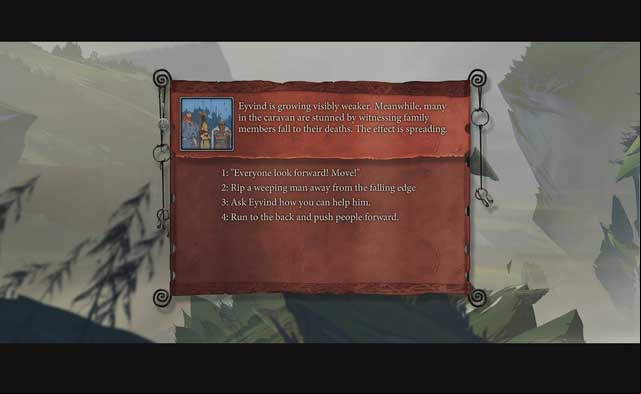 Again - allow Eyvind to focus and decide yourself what to do next - Journey to Ormsdalr | Chapter 8 - Chapter 8 - The Banner Saga 2 Game Guide