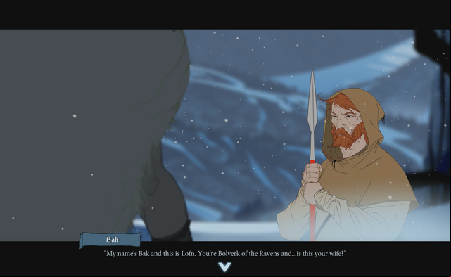 Also, you will always meet Bak. It is much better to accept him in, than kill him - Road to Bindal | Chapter 9 - Chapter 9 - The Banner Saga 2 Game Guide