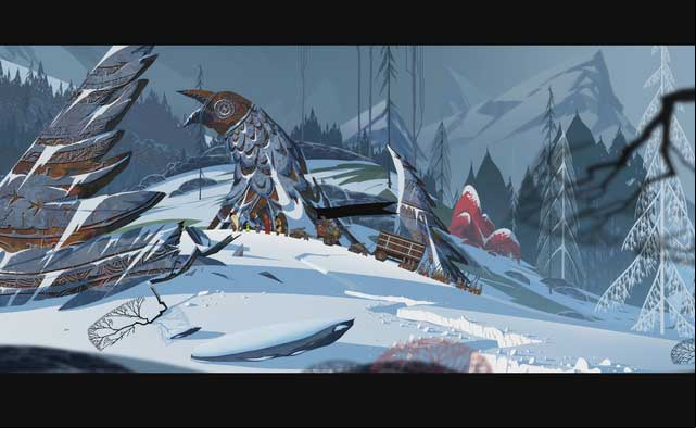 The second stone monument with an artifact inside - Road to Bindal | Chapter 9 - Chapter 9 - The Banner Saga 2 Game Guide