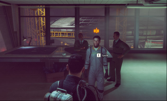 Barnes can be found in Engineering. - Investigation: Keeping Things Secure - Walkthrough - The Bureau: XCOM Declassified - Game Guide and Walkthrough