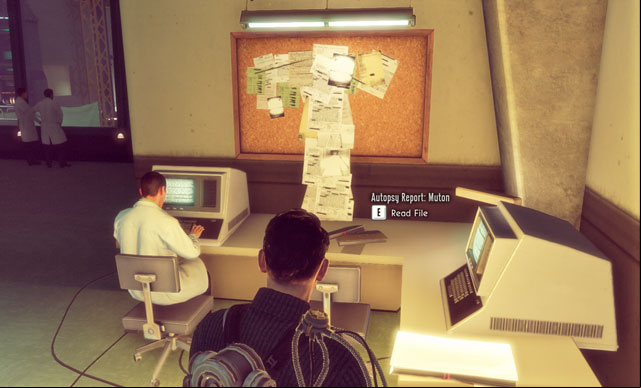 Bureau scientists work all the time. - Base Visit II (2) - Documents and letters - The Bureau: XCOM Declassified - Game Guide and Walkthrough