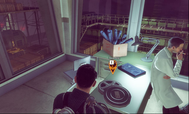 You can find test of a new vehicle on the Recording. - Recordings - The Bureau: XCOM Declassified - Game Guide and Walkthrough