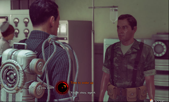 Its a proper answer. - Investigation: Cure - Walkthrough - The Bureau: XCOM Declassified - Game Guide and Walkthrough
