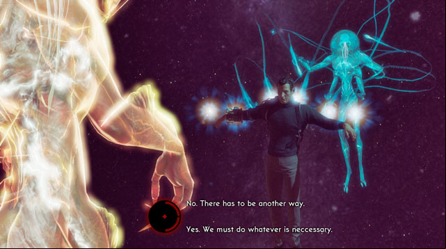 In fact, this choice doesnt matter at all. - Chapter VI: The Last War - Walkthrough - The Bureau: XCOM Declassified - Game Guide and Walkthrough