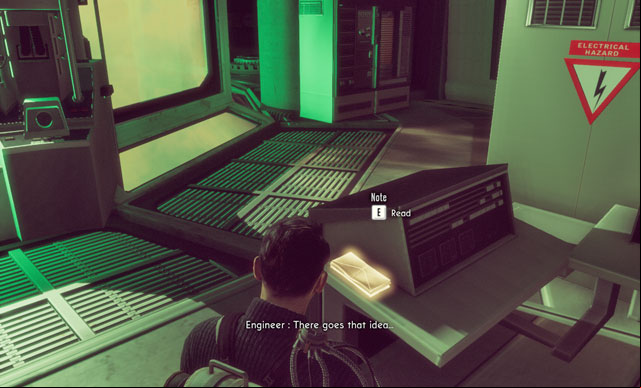 This time only one note in the Laboratory. - Base Visit IV - Documents and letters - The Bureau: XCOM Declassified - Game Guide and Walkthrough