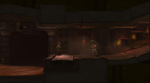 Get across the top of the pyramid to its other side and jump across another spiked trap - The Adventurer - Locations for specific characters - The Cave - Game Guide and Walkthrough
