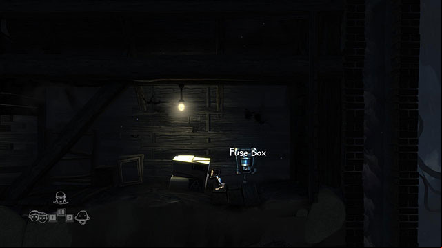 On the right side of the attic you will find a cardboard box - Twins - Locations for specific characters - The Cave - Game Guide and Walkthrough