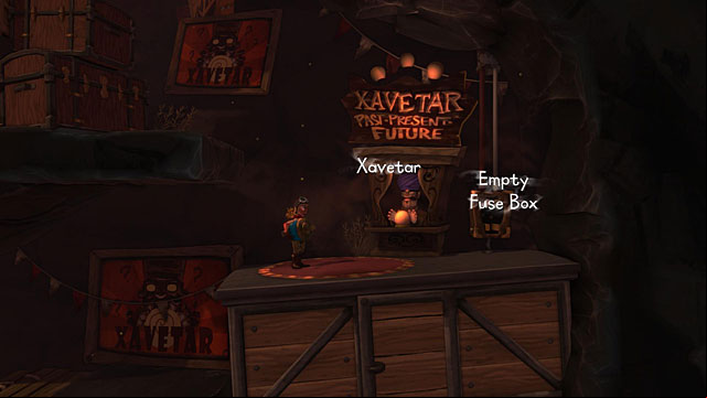 Head back to the ferry wheel to take back the fuse - The Hillbilly - Locations for specific characters - The Cave - Game Guide and Walkthrough