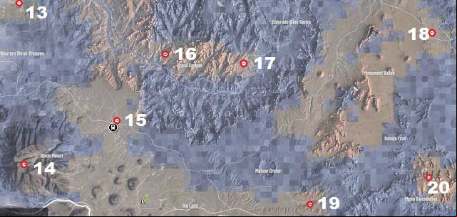 Mountain States - the Southern part - Mountain States - The Southern Part | Wreck Parts - Wreck parts - The Crew Game Guide