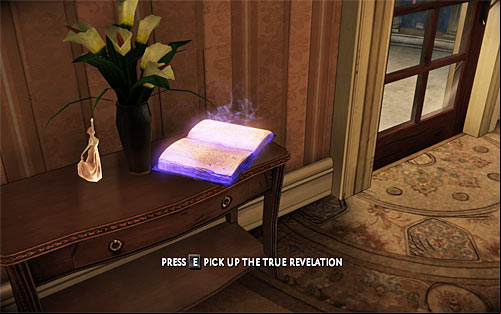 Once you get to the first floor, do not go forward right away, but instead turn right reaching the bedroom, which belongs to aunt Sarah - The Family - Walkthrough - The Darkness II - Game Guide and Walkthrough