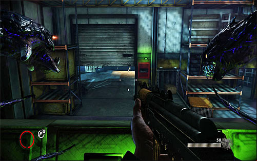 Go back to the main warehouse part and use the stairs, which were fiercely defended by opponents - Q and A - p. 3 - Walkthrough - The Darkness II - Game Guide and Walkthrough