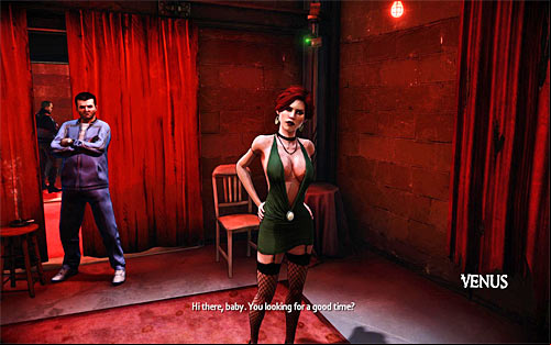 Enter the main brothel room and go to its end - Strong Silent Type - p. 1 - Walkthrough - The Darkness II - Game Guide and Walkthrough