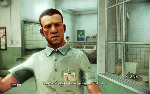 Exit the Jackie's room and turn right, ing by narrow corridors and eventually reaching the main area of this facility - The Awakening - Walkthrough - The Darkness II - Game Guide and Walkthrough