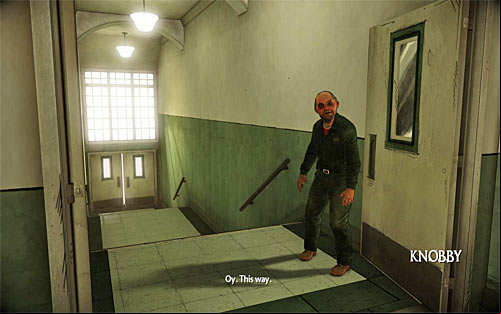 by previously visited doctor James' office and run forwards - The Awakening - Walkthrough - The Darkness II - Game Guide and Walkthrough