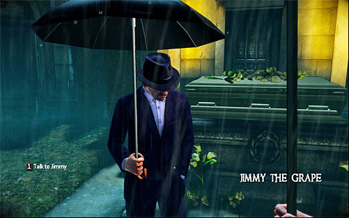 Head now towards the crypt, where you can find a coffin with aunt Sarah's body - Saying Goodbye - p. 1 - Walkthrough - The Darkness II - Game Guide and Walkthrough
