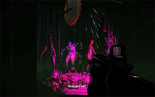Prepare for an attack from another enemy after ing through the area with sticking hands - Fun and Games - p. 4 - Walkthrough - The Darkness II - Game Guide and Walkthrough