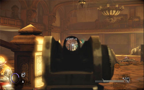 In addition to enemies mentioned above, watch out for another opponent with a reflector, so he won't stop you from using the Darkness powers - Homecoming - p. 1 - Walkthrough - The Darkness II - Game Guide and Walkthrough
