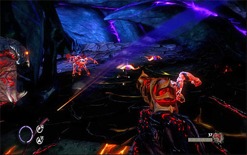 Darklings will soon the fight, but they can be easily killed - same as their counterparts from the previous fights with bosses - Heart Of Darkness - Walkthrough - The Darkness II - Game Guide and Walkthrough