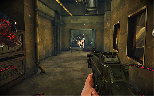 A chance for getting this relic occurs in the later stage of the chapter, after playing as a darkling and returning to Jackie's body - Relics (07 - 13) - Relics - The Darkness II - Game Guide and Walkthrough