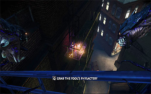 STOP at about middle of the stairs - Relics (07 - 13) - Relics - The Darkness II - Game Guide and Walkthrough