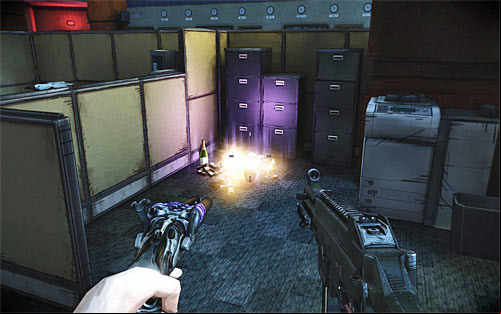 Relic is hidden in one of the booths to the right - Vendettas mode relics - Vendettas - The Darkness II - Game Guide and Walkthrough
