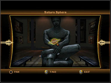 Enter the Grand Gallery, using the door to the left - The Louvre - Walkthrough - The Da Vinci Code - Game Guide and Walkthrough