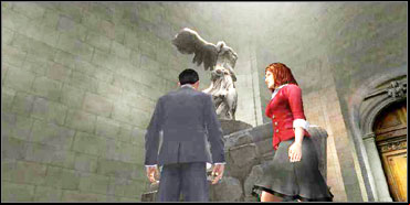 When you go downstairs, two guards will enter the room - The Louvre - Walkthrough - The Da Vinci Code - Game Guide and Walkthrough