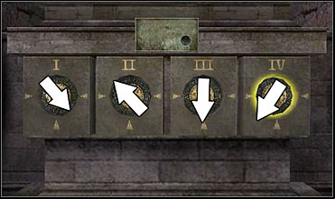 The arrows show the direction that a hardly visible