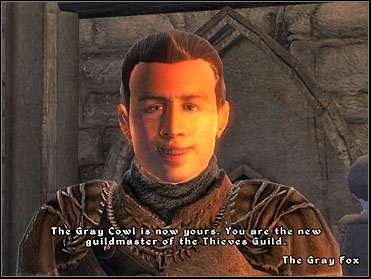 Dude, put that cowl back on. - Oblivion: The Ultimate Heist - Thieves Guild - The Elder Scrolls IV: Oblivion Game Guide & Walkthrough