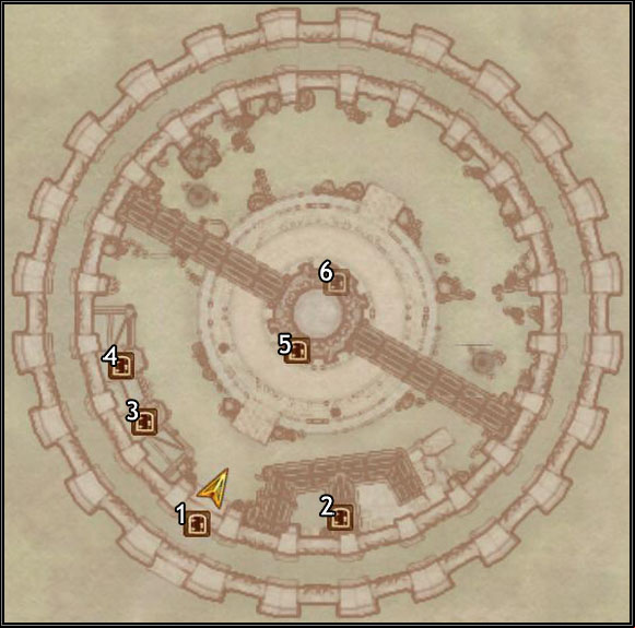 1 - City Isle - Oblivion: Imperial City Prison map - City maps - The Elder Scrolls IV: Oblivion Game Guide & Walkthrough