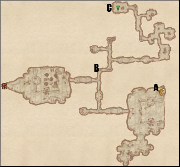 The vampire you have to kill for his ashes is in Redwater Slough (map above) - Oblivion: Other - Miscellaneous quests - The Elder Scrolls IV: Oblivion Game Guide & Walkthrough