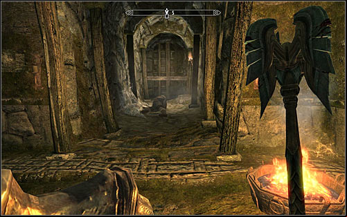 You can now choose the southern corridor (screen above) - Purity of Revenge - The Companions quests - The Elder Scrolls V: Skyrim Game Guide