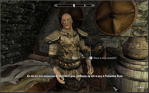 Depending on time of the day, you can find Skjor in the main chamber of the Jorrvaskr sanctuary or in the living quarters in Jorrvaskr - The Silver Hand - The Companions quests - The Elder Scrolls V: Skyrim Game Guide